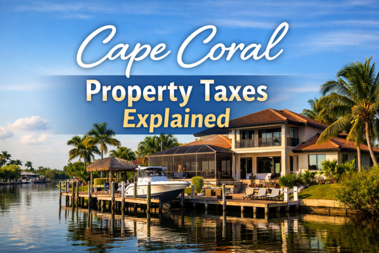 Cape Coral property taxes